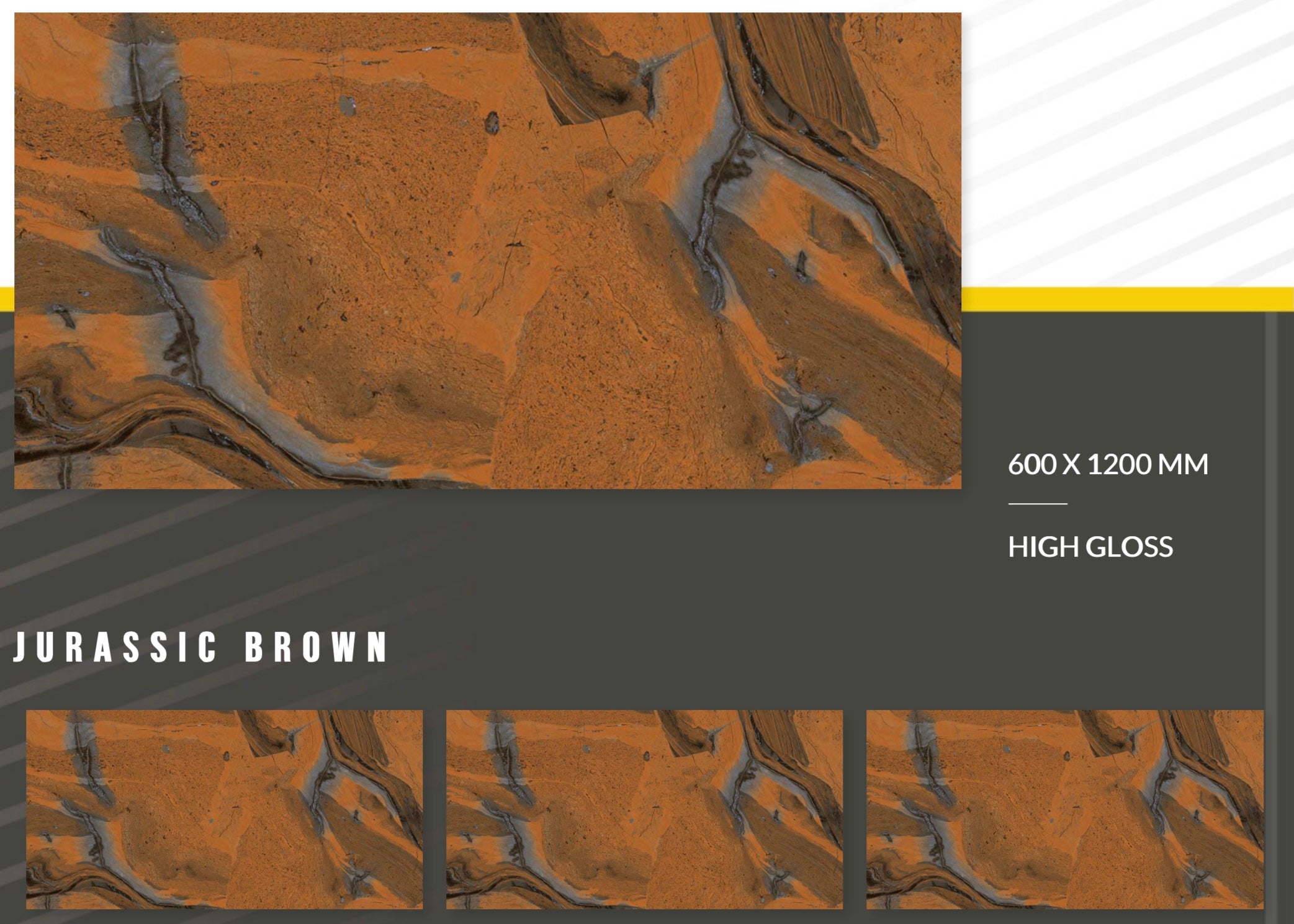 JURASSIC BROWN - intaglioceramica