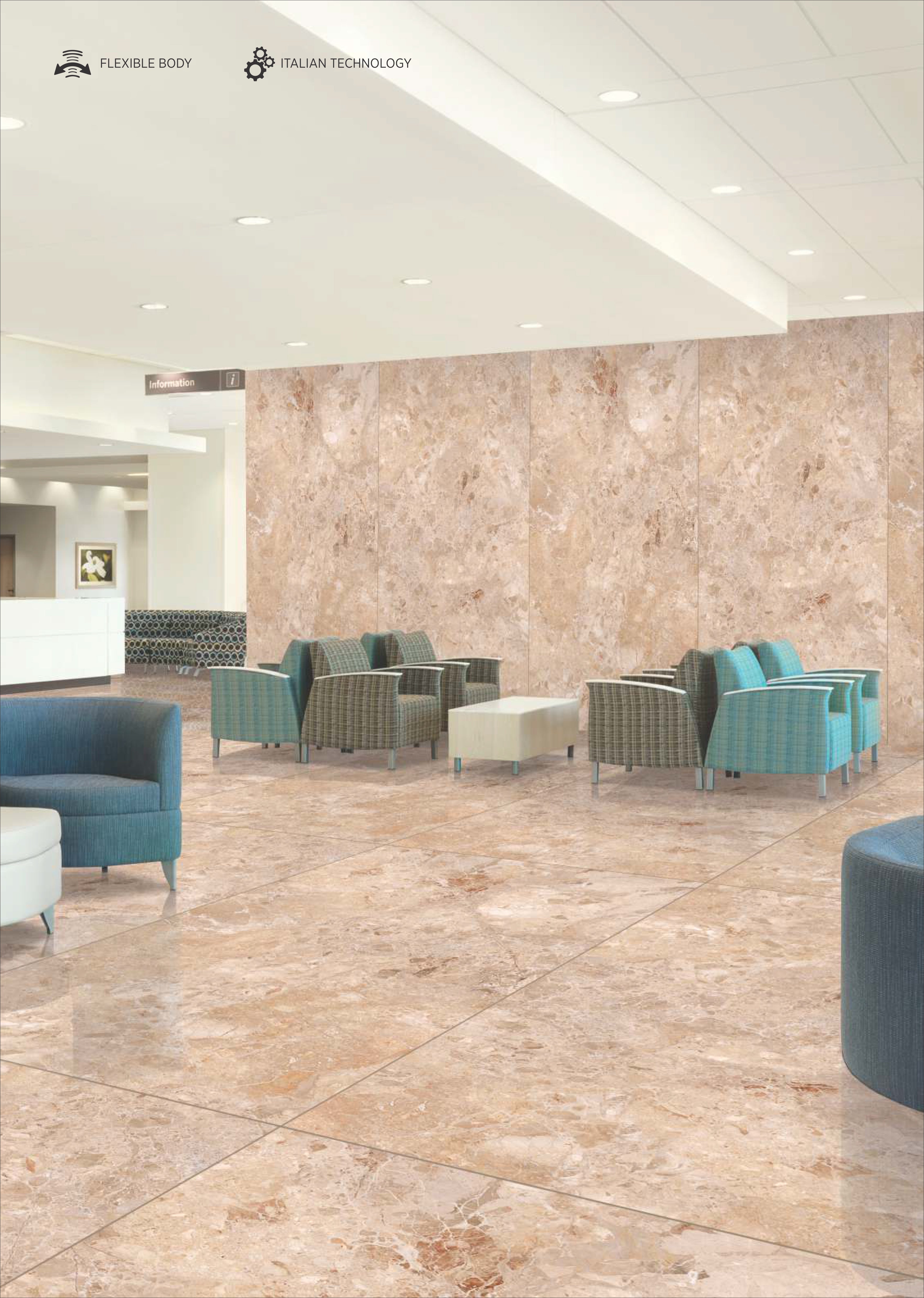BRECCIA BEIGE | PORCELAIN TILE | PORCELAIN SLAB | 1200X2400mm | 120X240cm | INTAGLIO CERAMICA 