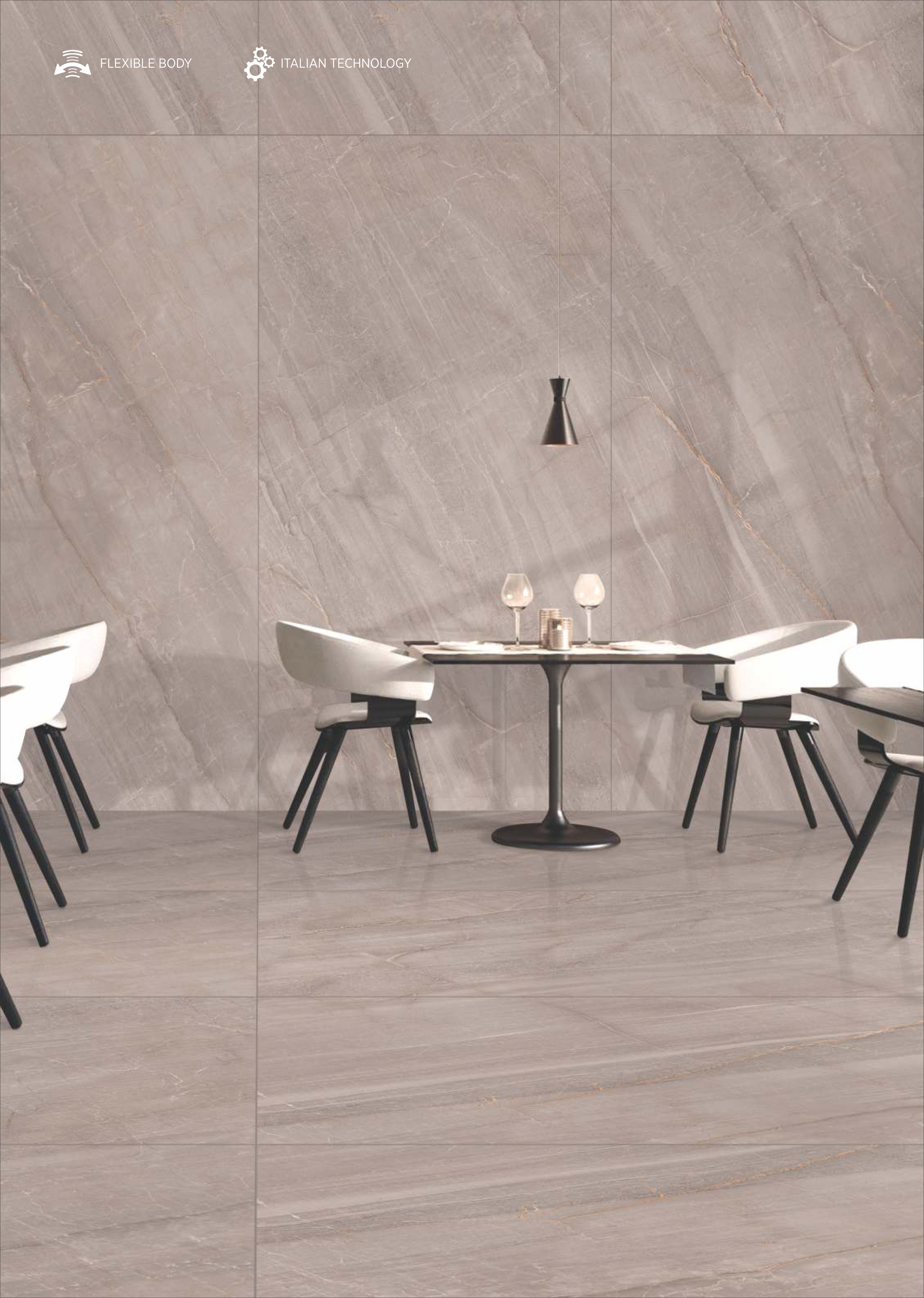 CARMEL BROWN | PORCELAIN TILE | PORCELAIN SLAB | 1200X2400mm | 120X 240cm | INTAGLIO CERAMICA 
