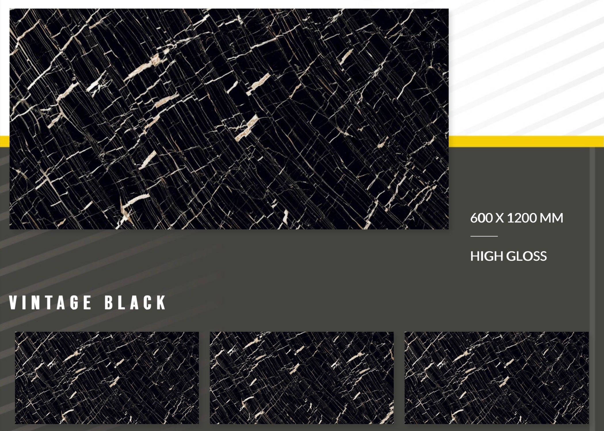 VINTAGE BLACK - intaglioceramica