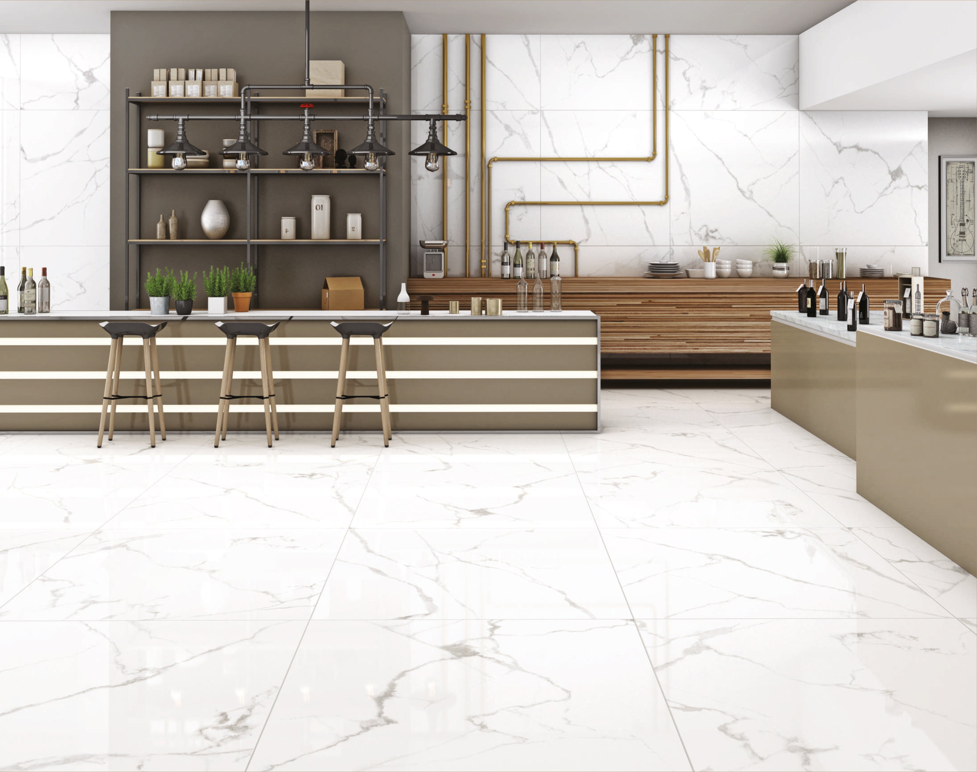BIANCO CARRARA - intaglioceramica