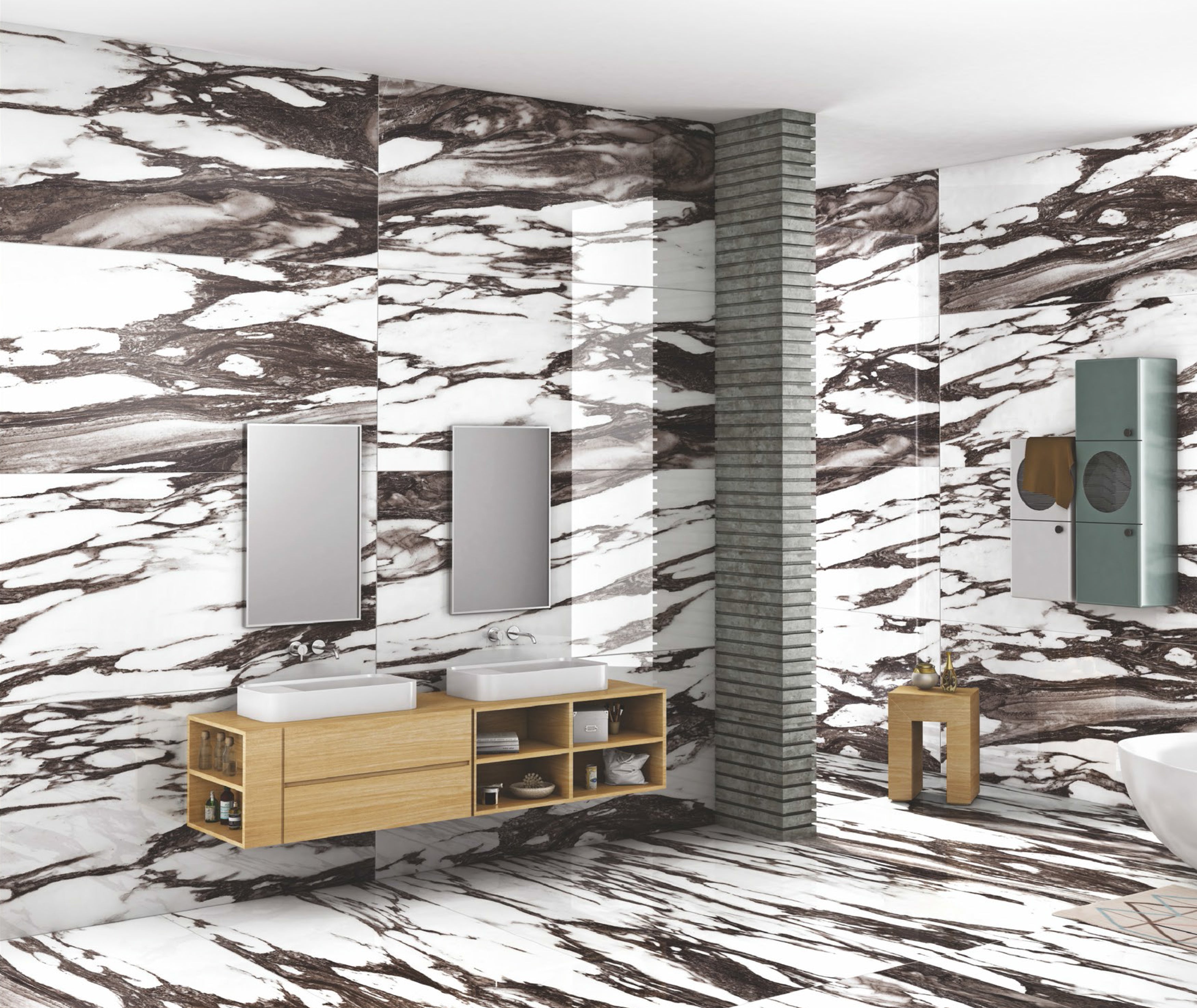 CALACATTA RENOIR NATURAL - intaglioceramica