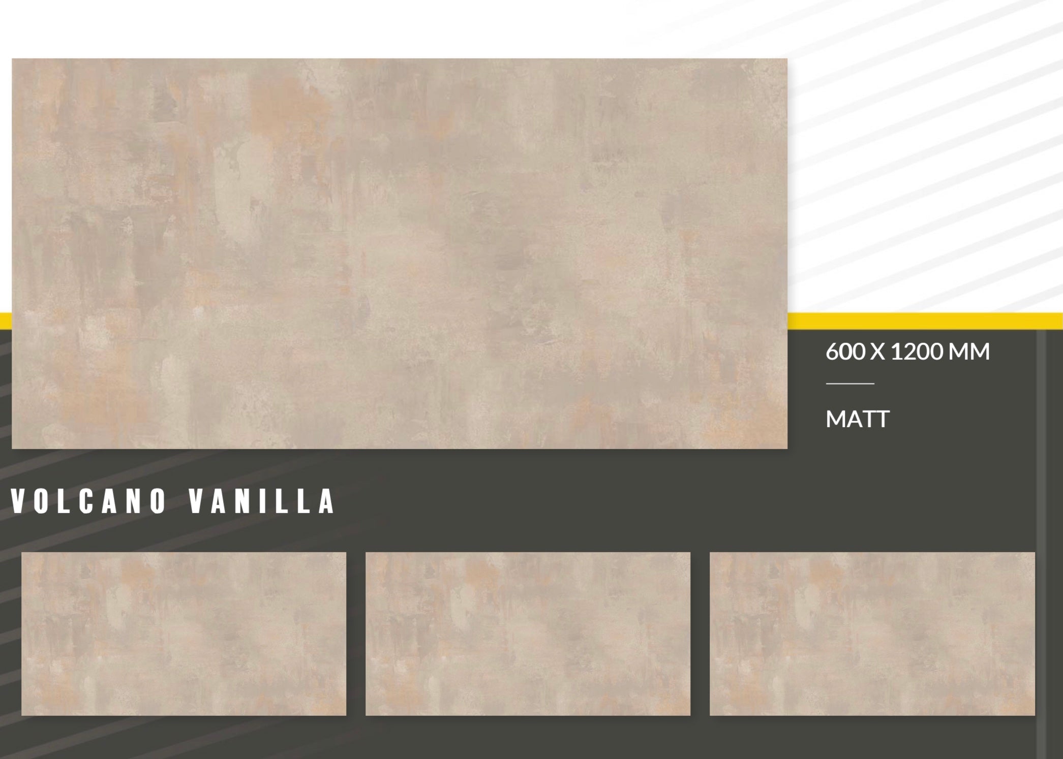 VOLCANO VANILLA - intaglioceramica