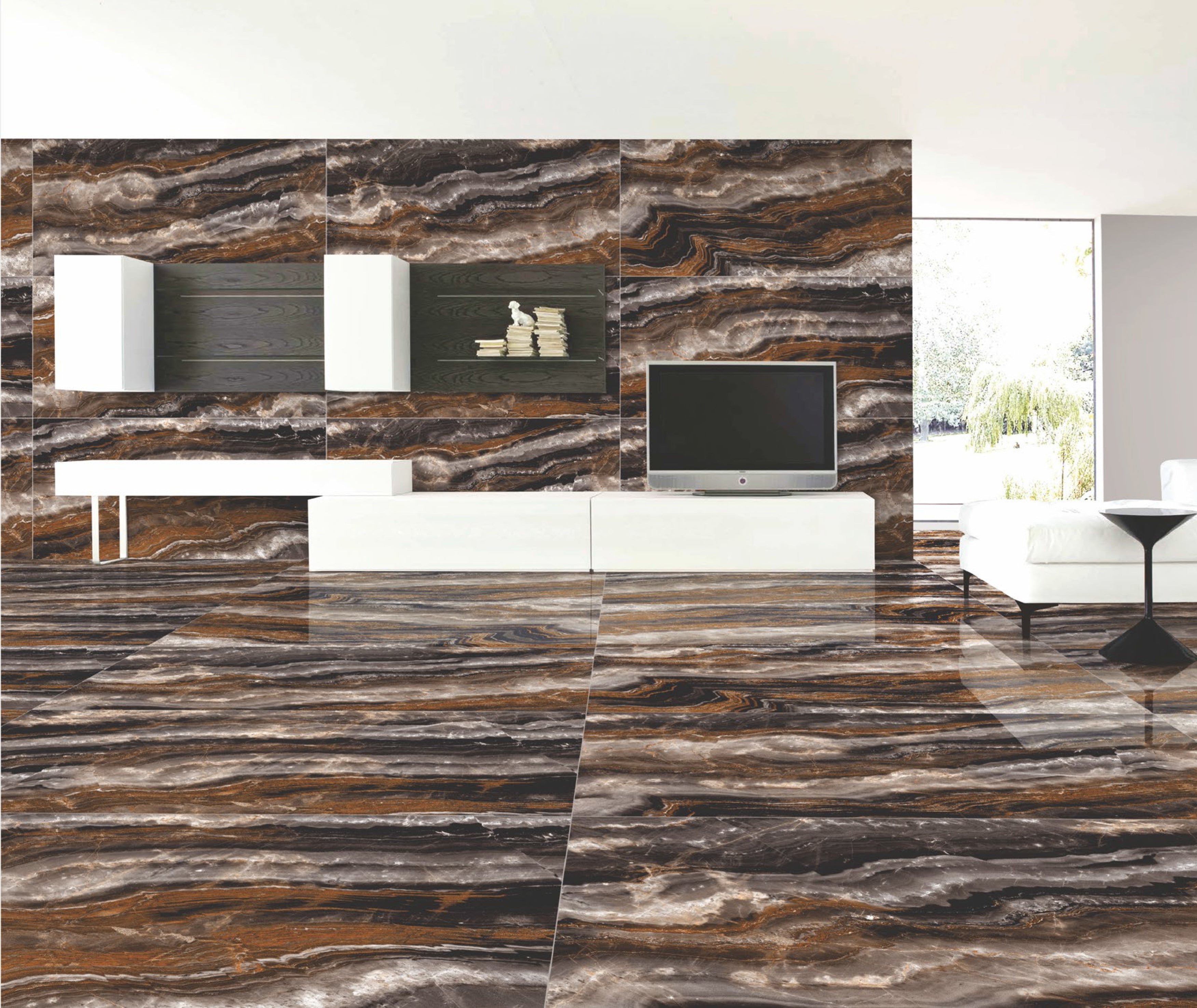 ONYX BROWN - intaglioceramica